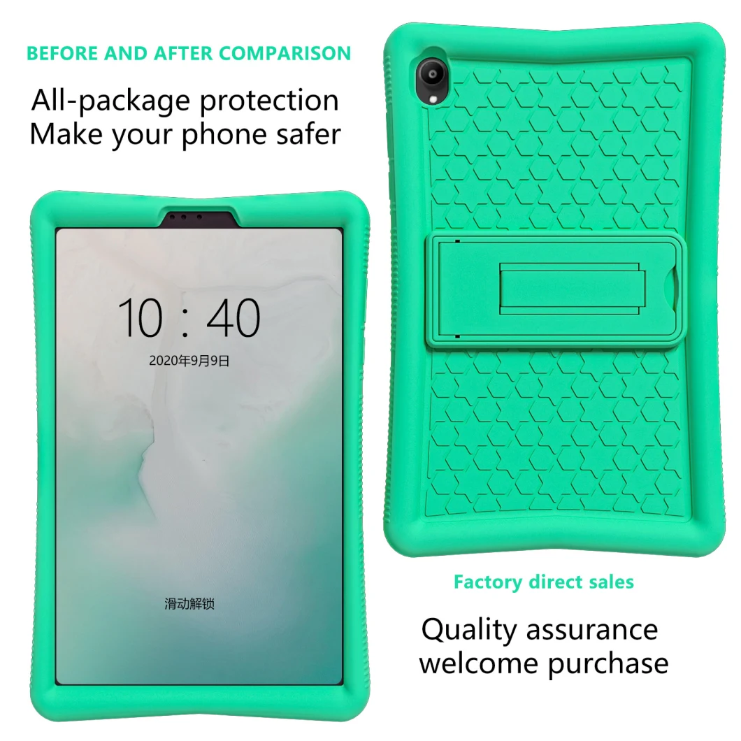 Protector Shell Case Shockproof Silicone Soft Cover with Kickstand for Lenovo Tab M10 HD Tb-X505f Tb-X505n