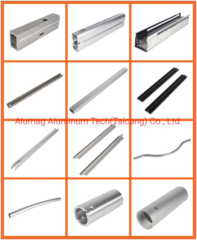 Aluminium Extrusion Profile Scooter Board Punching Parts