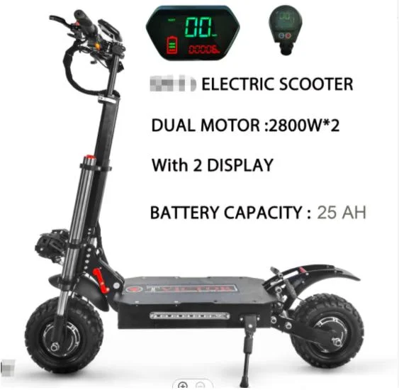 Citycoco Electric Scooter 1000W 48V Electric Scooter 10inch 2 Motor Wheel Lithium Battery Adult Fat Tire Folding Skateboard