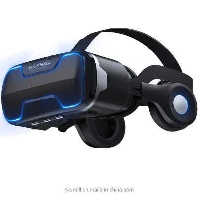 VR Shinecon G02ED ブルーレイ VR バーチャル リアリティ ヘッドセット ヘルメット 3D メガネ ステレオ ボックス VR Google Cardboard for Ios Android スマートフォン